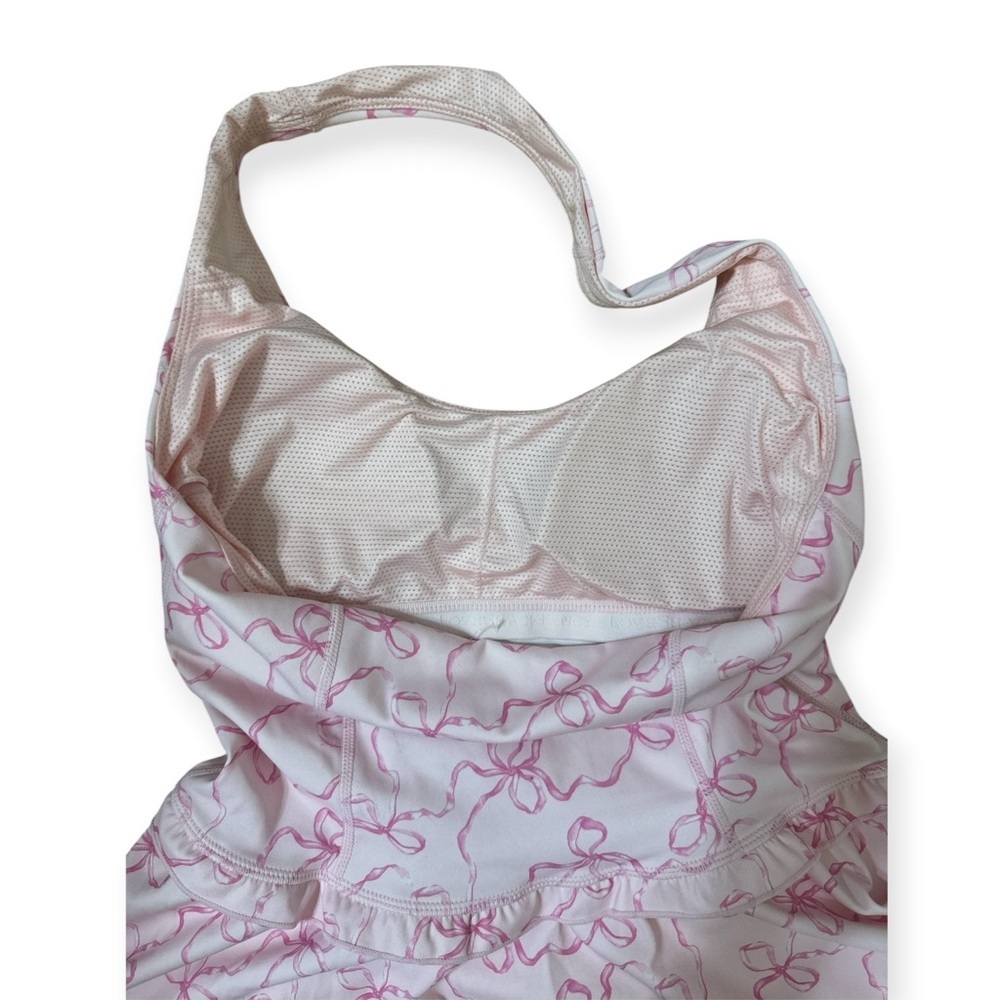 Love Shack Fancy Tierney Dress Posey Pink Bow Size Small NWT - Picture 4 of 9